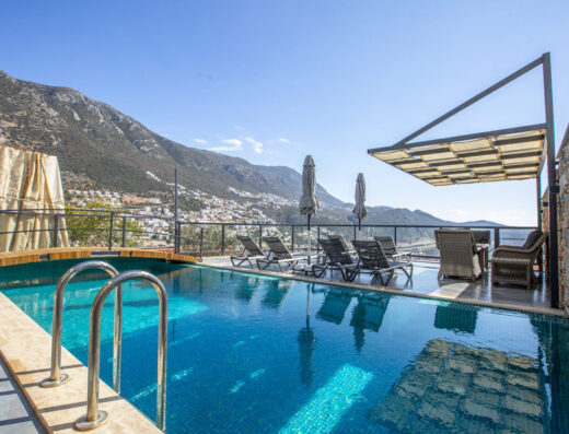 Villa Royal 1 – Piscine privée et vue mer à Kalkan
